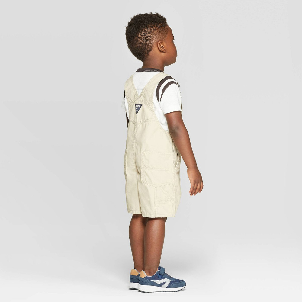 Oshkosh B'gosh 18 Months Baby Boy Shortalls American Flag July 4th Patriotic - Picture 2 of 2